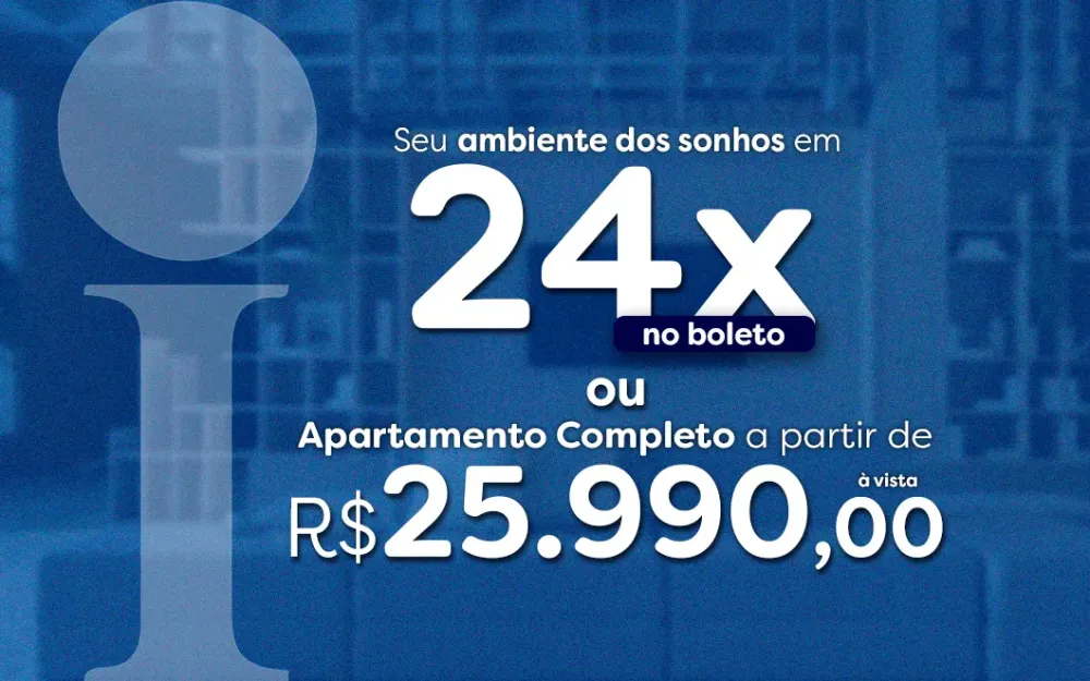 Promoção 24x no boleto